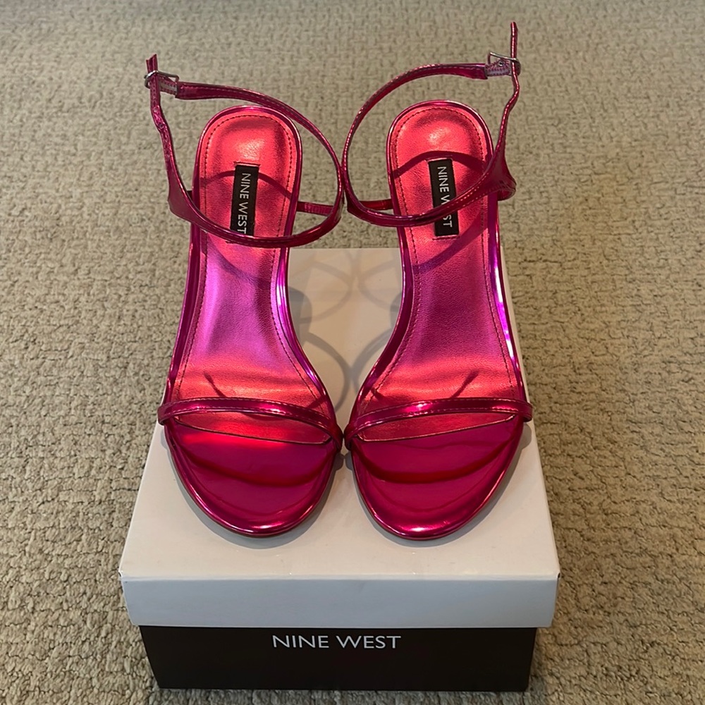 Nine West Miami Ankle Strap Sandal - Size 7